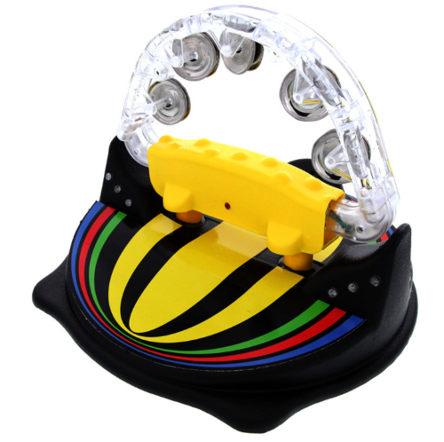 Lighted Musical Tambourine Device