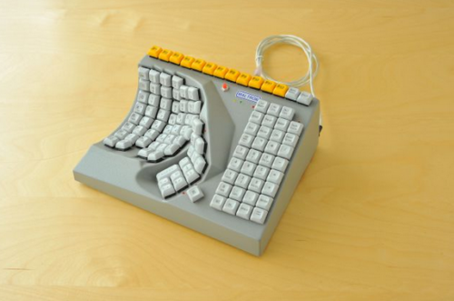 Maltron Left Hand Keyboard Grey