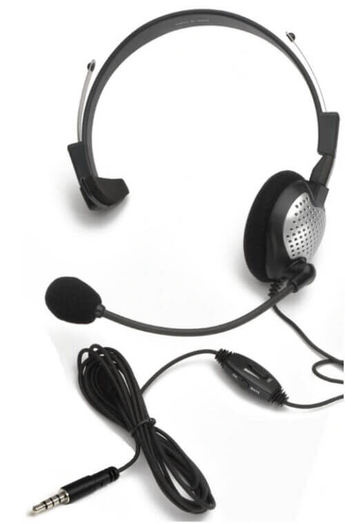 NC-181M On-Ear Mono (Monaural) Headset